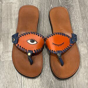 Blinking Eye Sandals